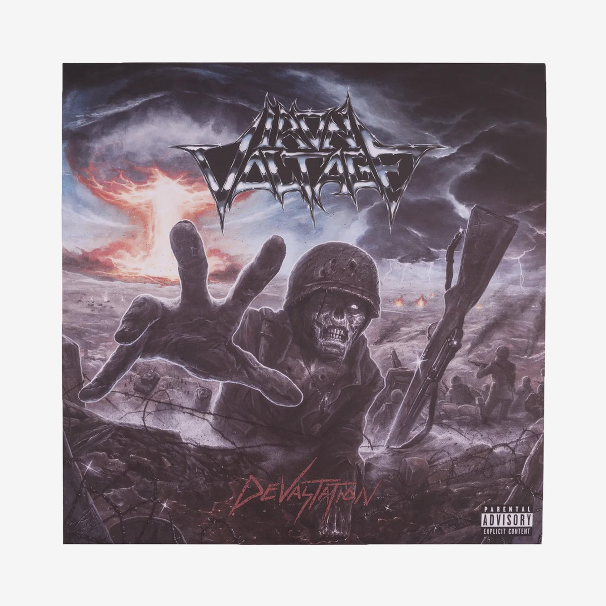 IRON VOLTAGE – DEVASTATION LP〈180G BLACK VINYL〉 レコード - ALBUM RICEレコード