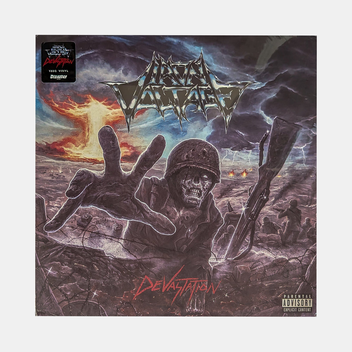 IRON VOLTAGE – DEVASTATION LP〈180G BLACK VINYL〉