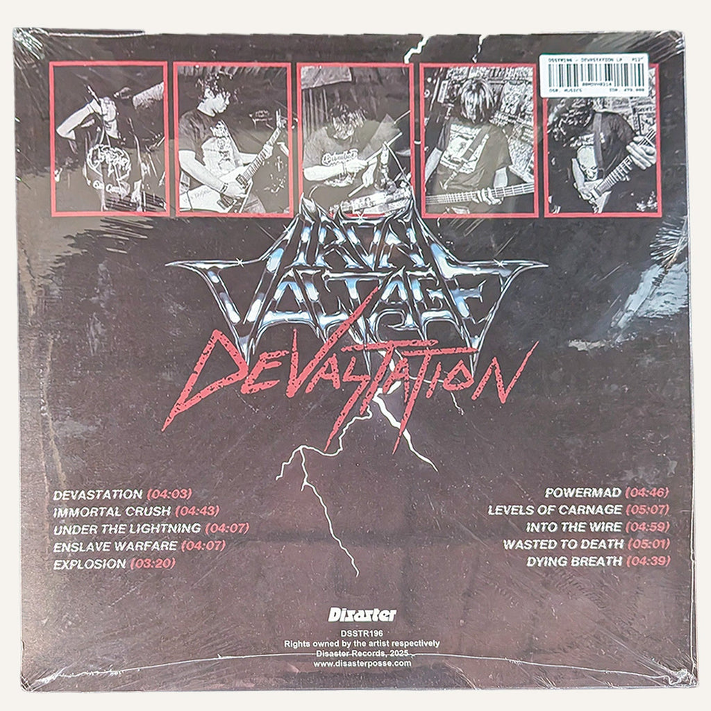 IRON VOLTAGE – DEVASTATION LP〈180G BLACK VINYL〉 レコード - ALBUM RICEレコード