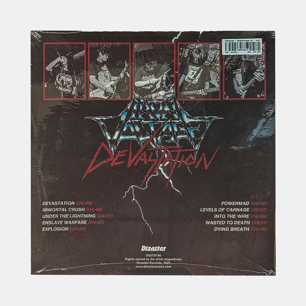 IRON VOLTAGE – DEVASTATION LP〈180G BLACK VINYL〉