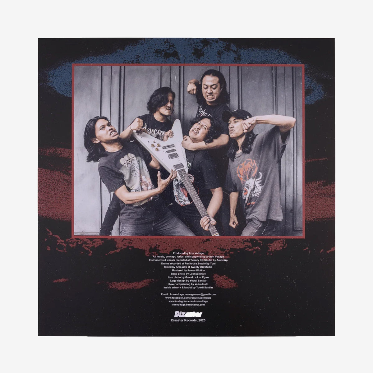 IRON VOLTAGE – DEVASTATION LP〈180G BLACK VINYL〉 レコード - ALBUM RICEレコード