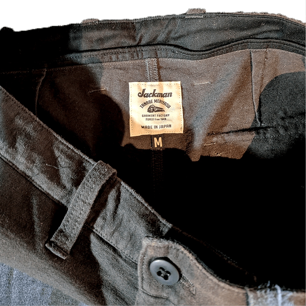 Jackman Stretch Trousers ストレッチトラウザー ダークグレー パンツ - ALBUM RICEパンツ
