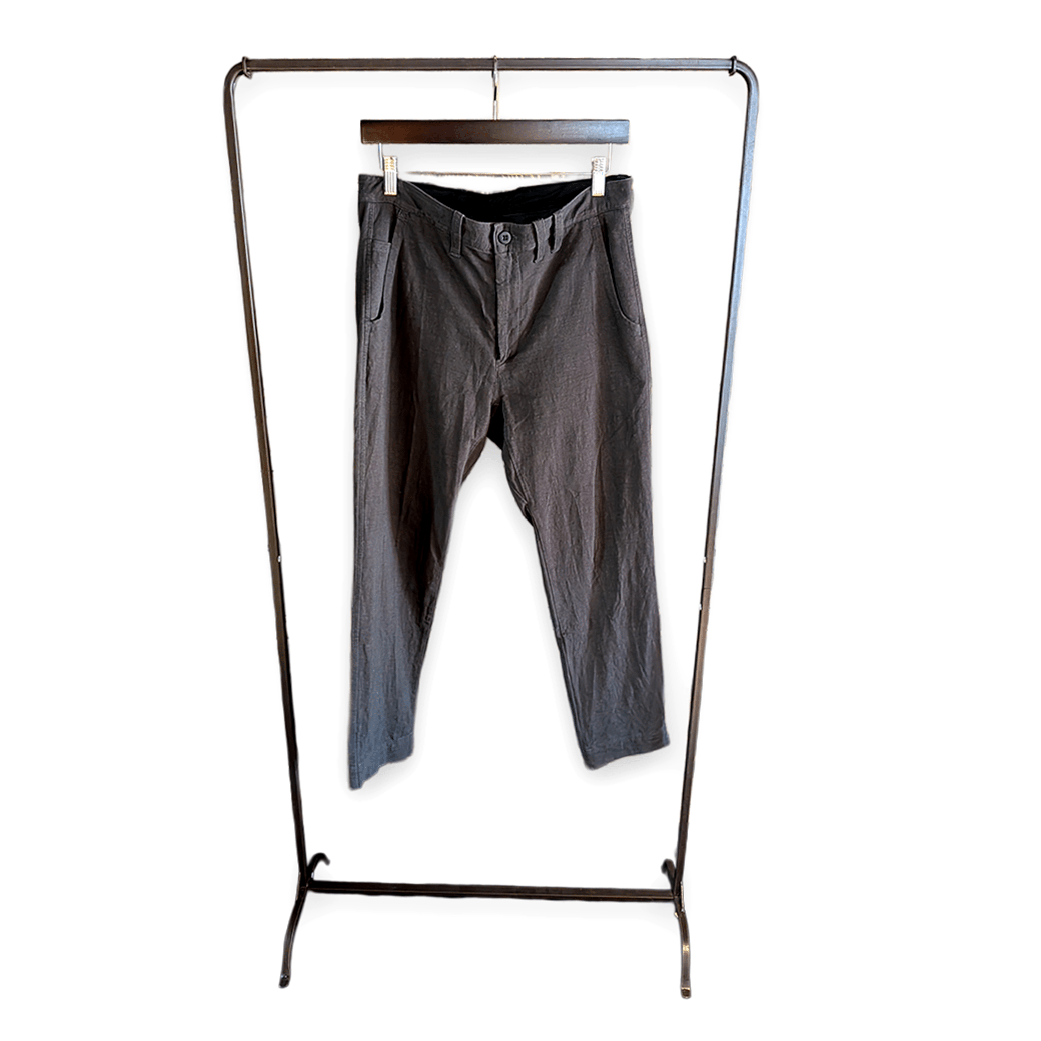 Jackman Stretch Trousers ストレッチトラウザー ダークグレー パンツ - ALBUM RICEパンツ