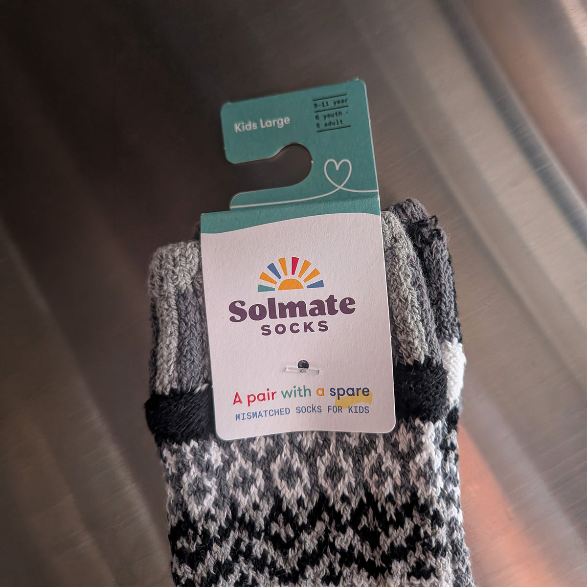 Solmate Socks キッズソックス MOONLIGHT Kids Large 3枚セット