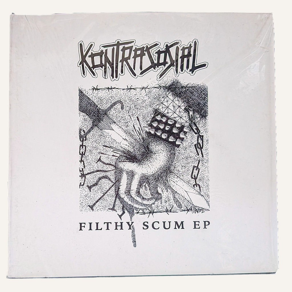 KONTRASOSIAL – FILTHY SCUM EP 7″ レコード - ALBUM RICEレコード