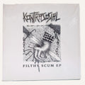 KONTRASOSIAL – FILTHY SCUM EP 7″ レコード - ALBUM RICEレコード