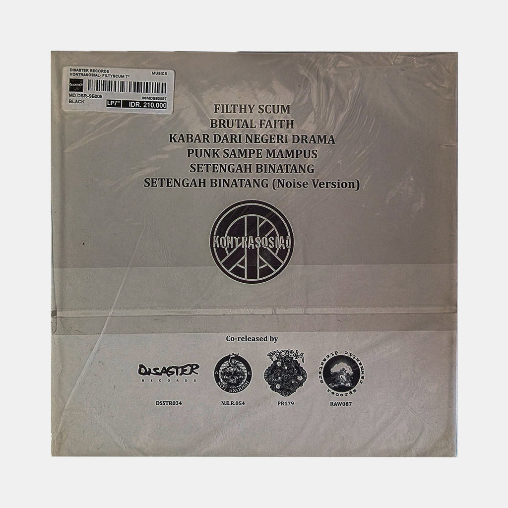 KONTRASOSIAL – FILTHY SCUM EP 7″