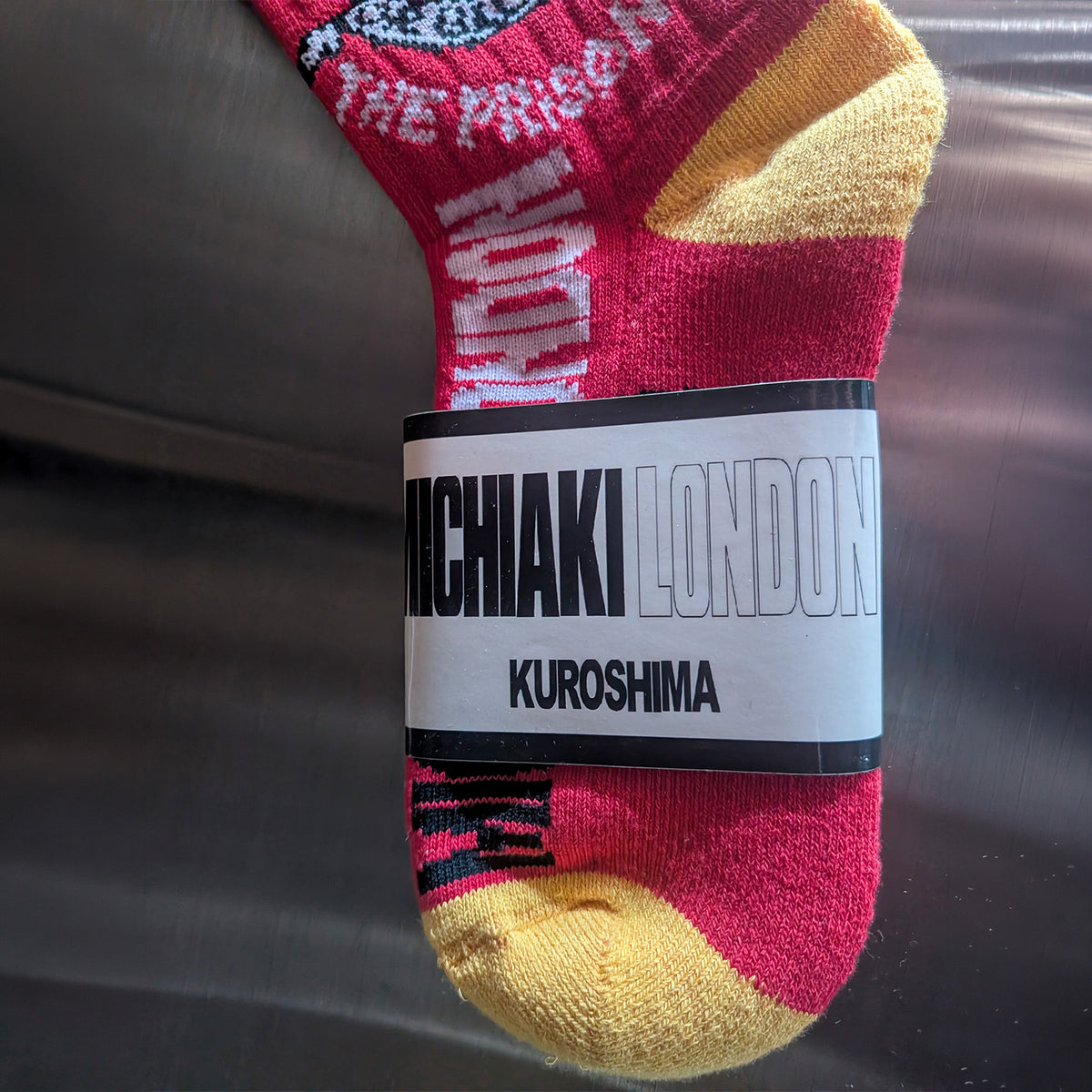 BILLY BUDDUSKY × MICHIAKI LONDON THE PRISONER ソックス 23～29cm