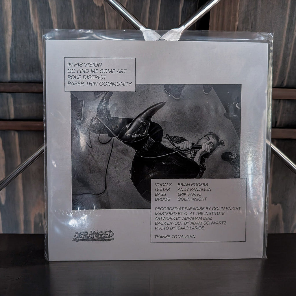 Leisure World – Paper-Thin Community 7" レコード - ALBUM RICEレコード