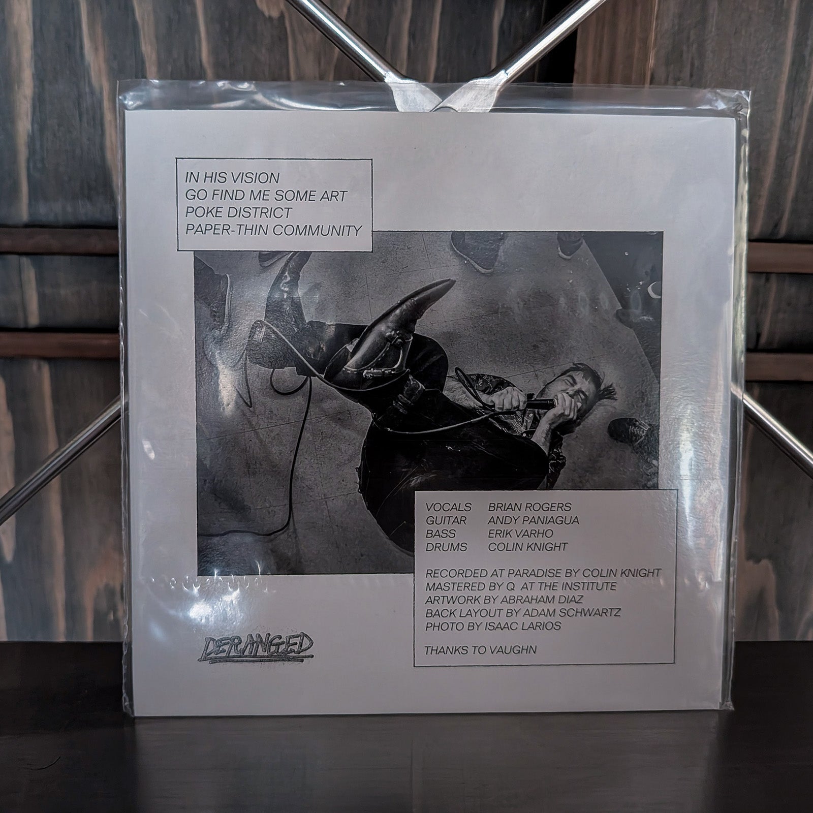 Leisure World – Paper-Thin Community 7" レコード - ALBUM RICEレコード