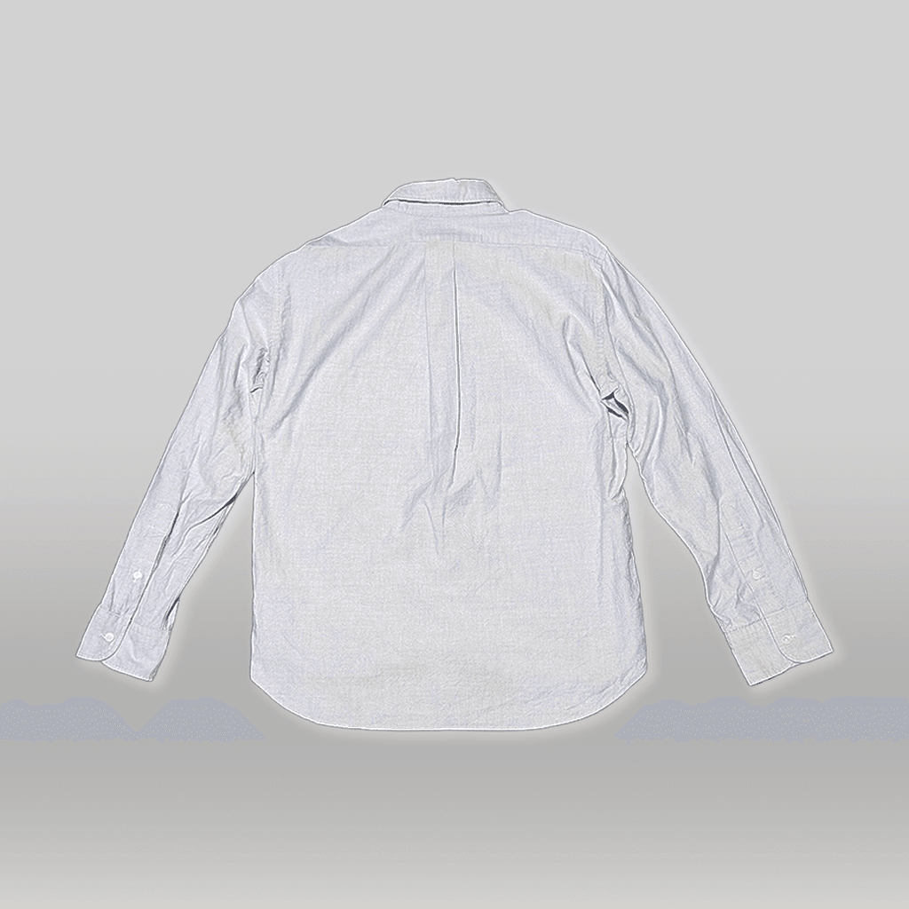 Manual Alphabet ボタンダウンシャツ（Light Blue / USED） - ALBUM RICE