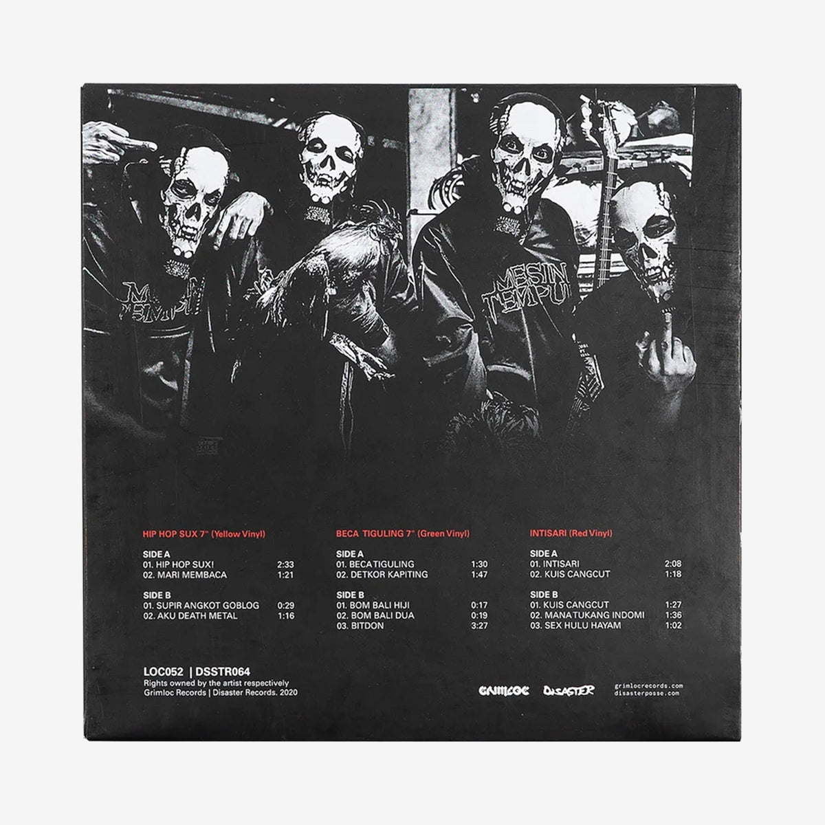 MESIN TEMPUR – SEREM: THE GREATEST GRIND 3×7″ BOX SET レコード - ALBUM RICEレコード
