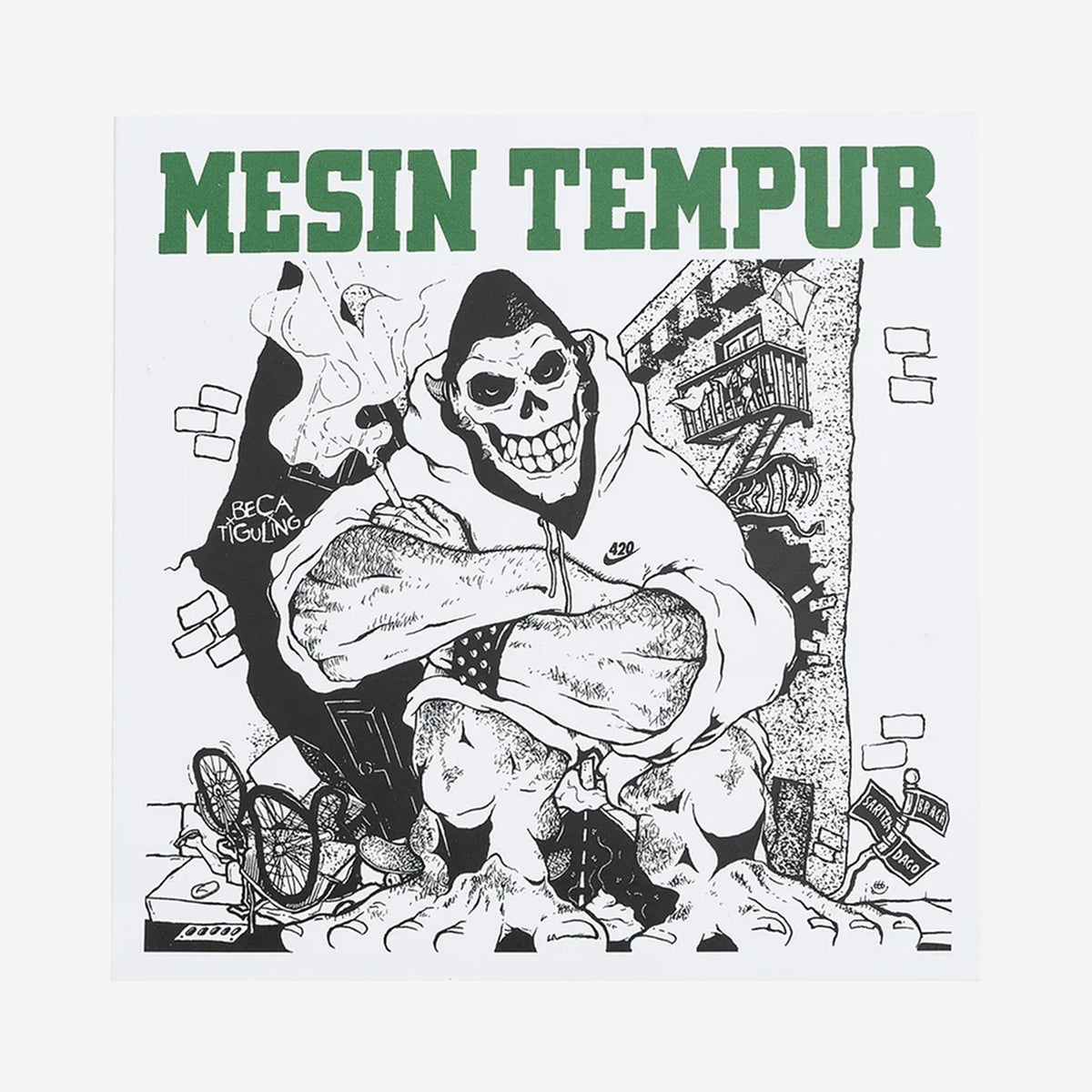 MESIN TEMPUR – SEREM: THE GREATEST GRIND 3×7″ BOX SET レコード - ALBUM RICEレコード