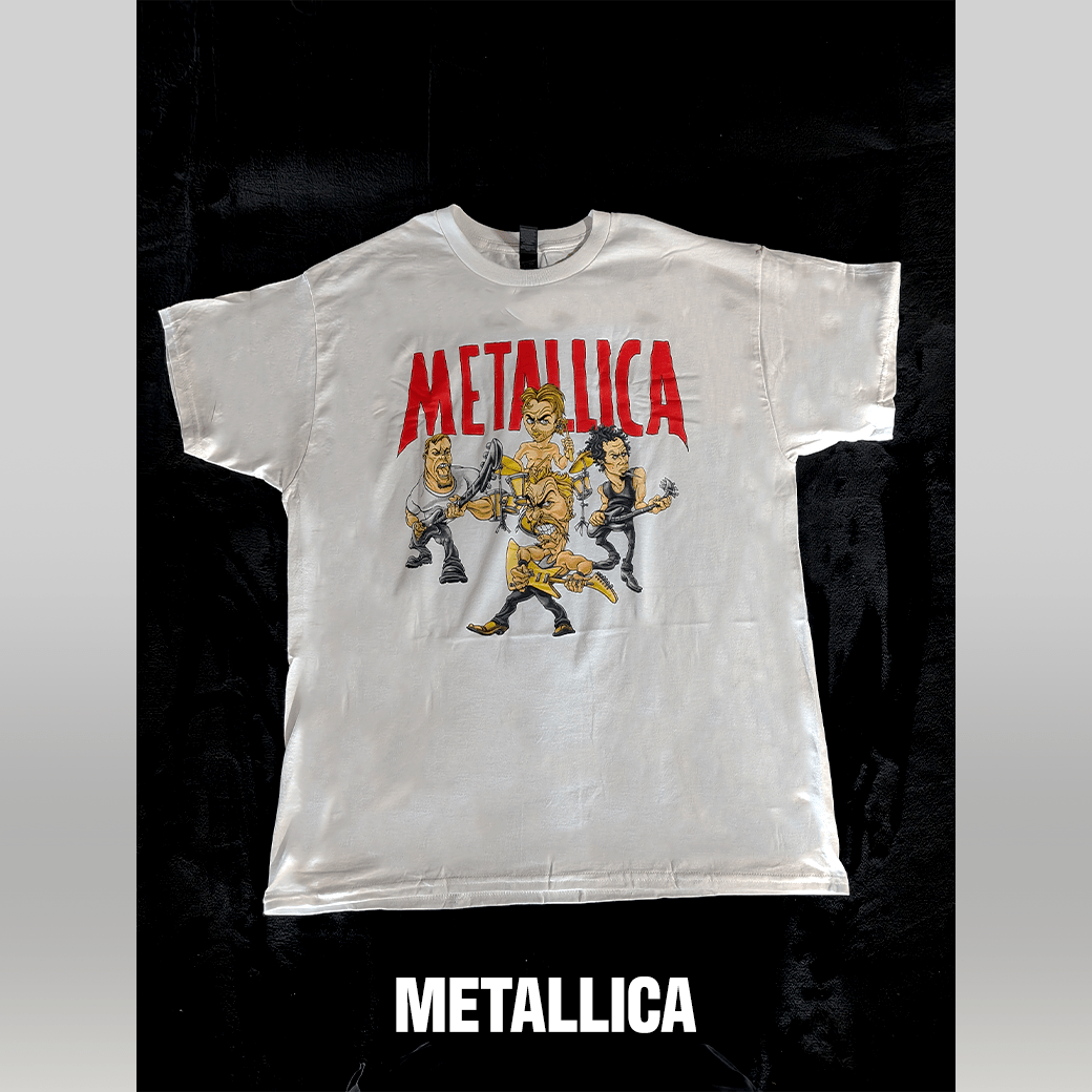 METALLICA T-SHIRTS - ALBUM RICE