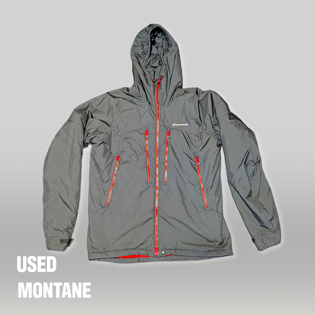 MONTANE Jacket／ブラック × レッドライニング