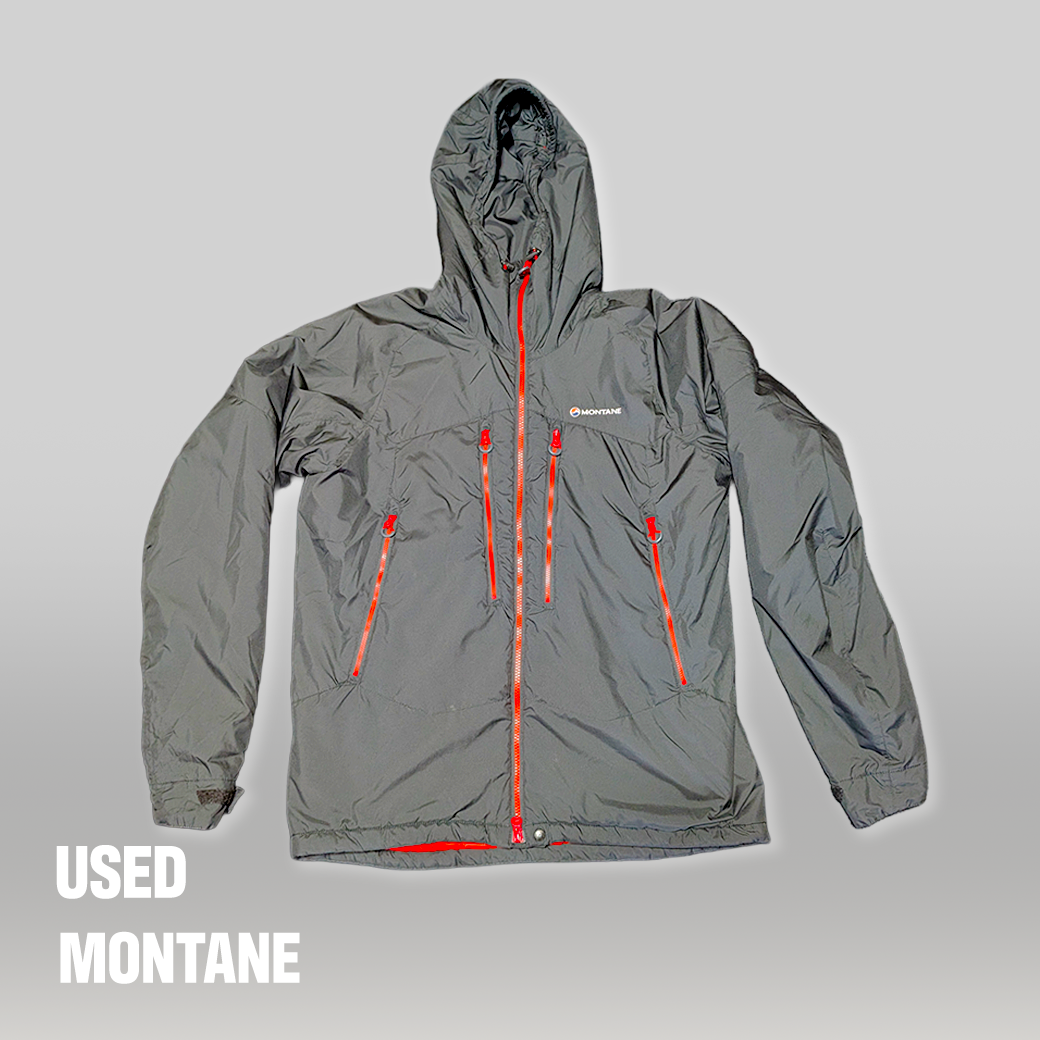 MONTANE Jacket／ブラック × レッドライニング