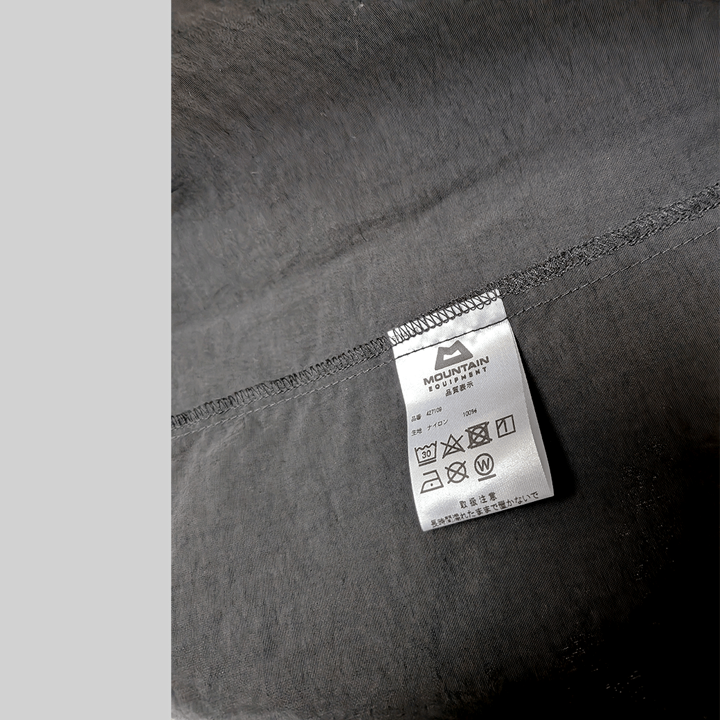MOUNTAIN EQUIPMENT Mods Coat / Black / Size M（Oversize Fit） - ALBUM RICE