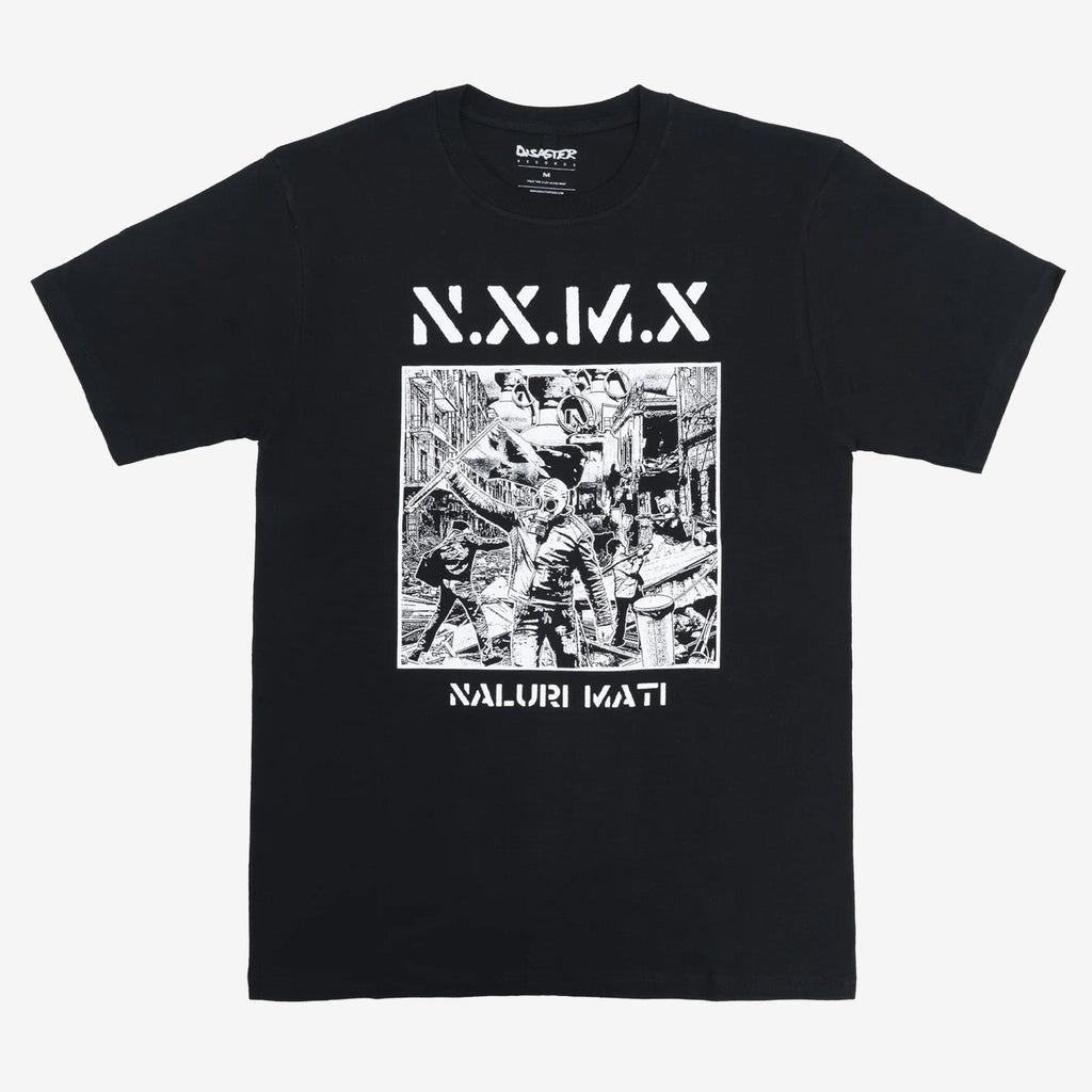 NALURI MATI（NXMX）グラフィックTシャツ｜ブラック T-SHIRTS - ALBUM RICET-SHIRTS