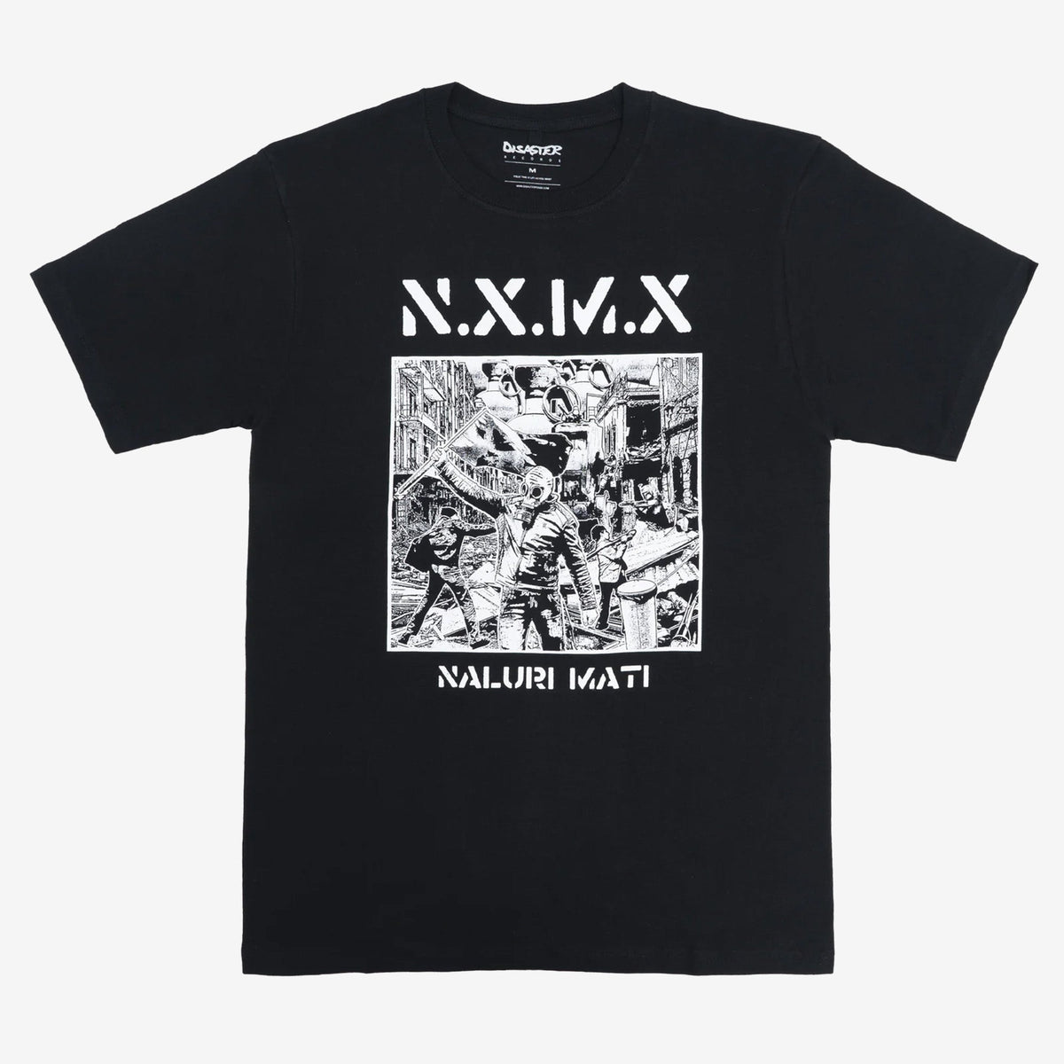 NALURI MATI（NXMX）グラフィックTシャツ｜ブラック T-SHIRTS - ALBUM RICET-SHIRTS