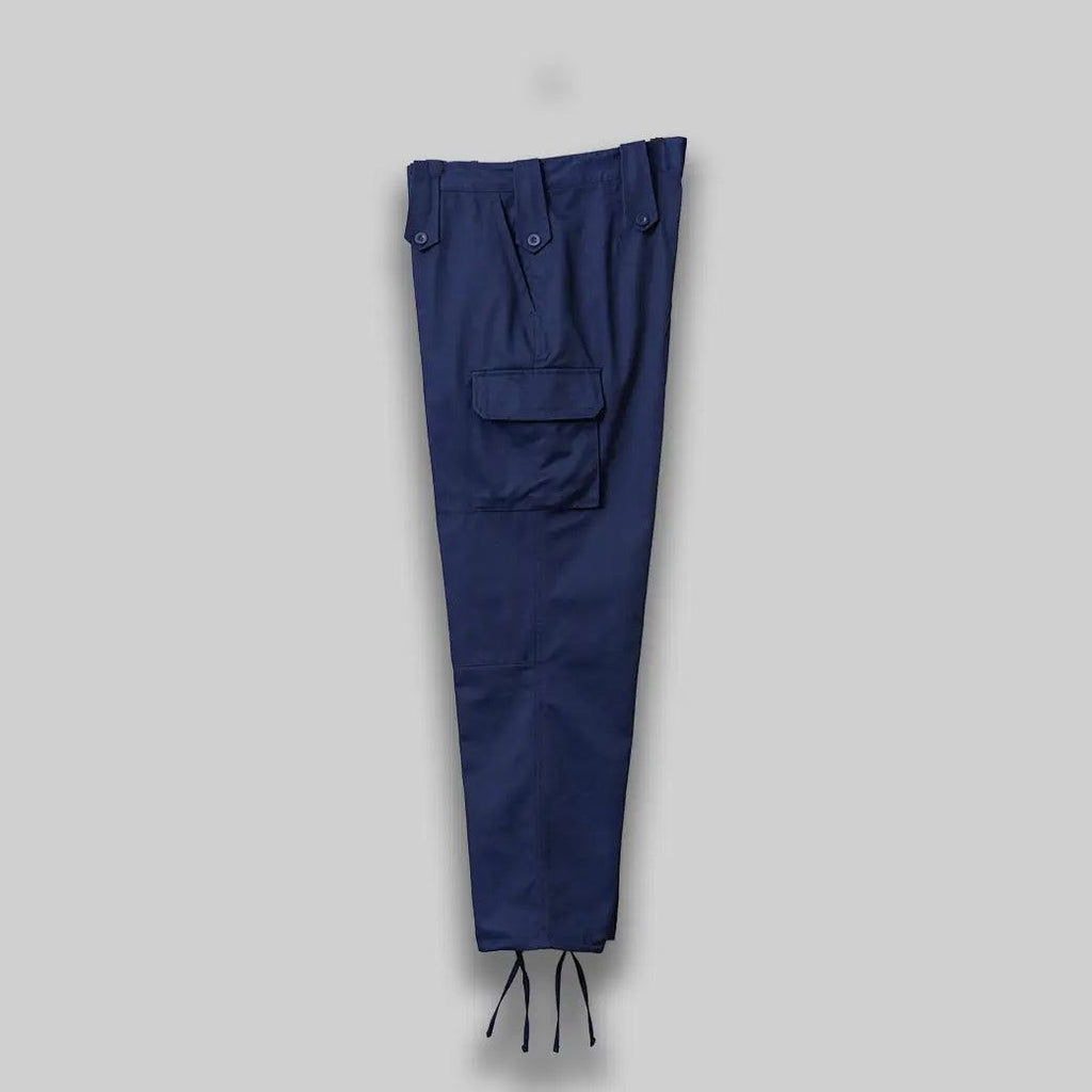 デッドストック フランス軍 NAVY BLUE コンバット カーゴパンツ パンツ - ALBUM RICEパンツ