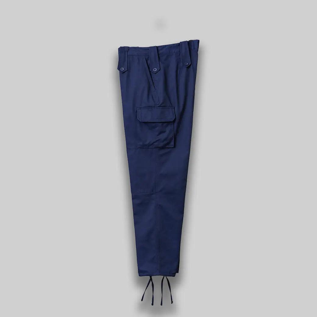 デッドストック フランス軍 NAVY BLUE コンバット カーゴパンツ パンツ - ALBUM RICEパンツ