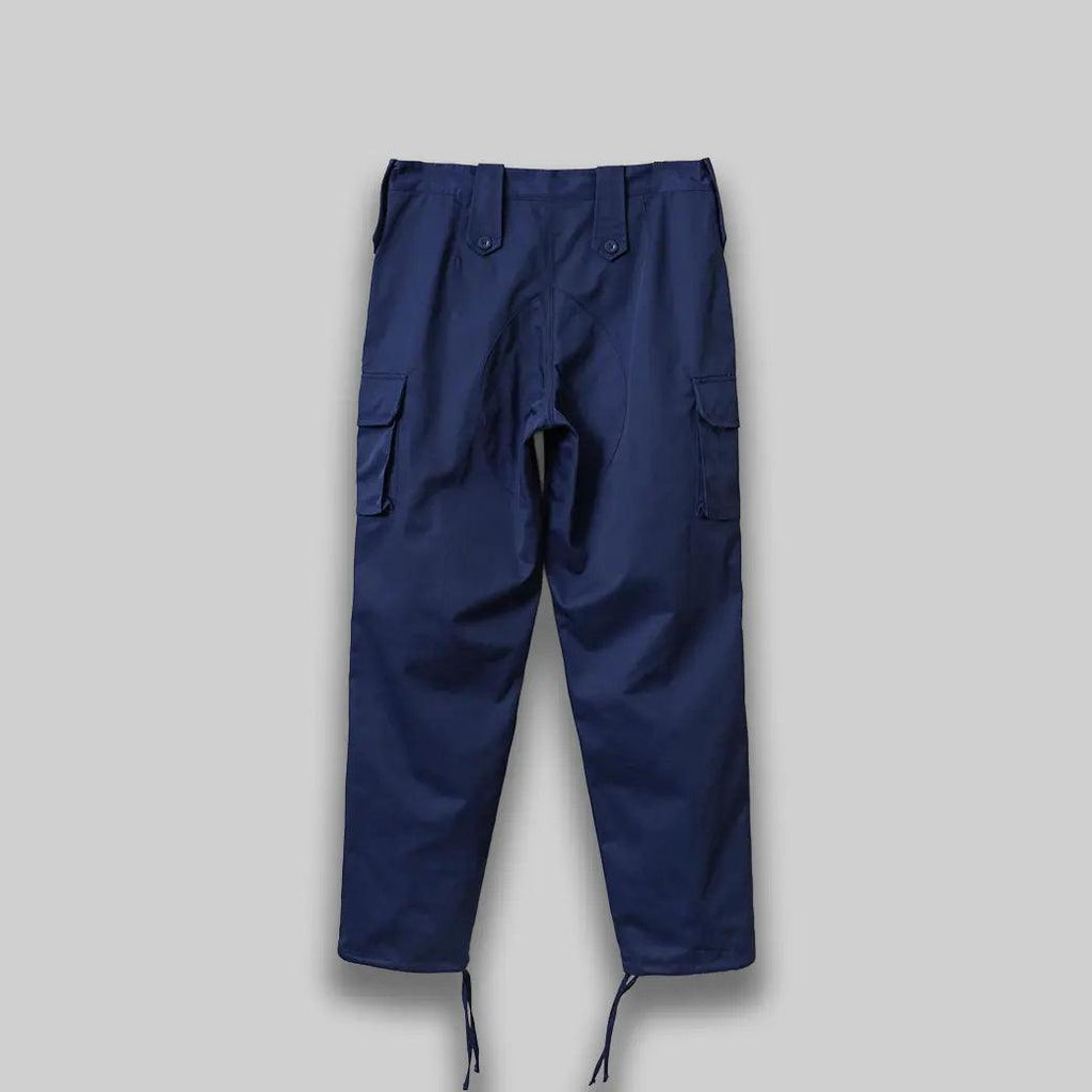 デッドストック フランス軍 NAVY BLUE コンバット カーゴパンツ パンツ - ALBUM RICEパンツ