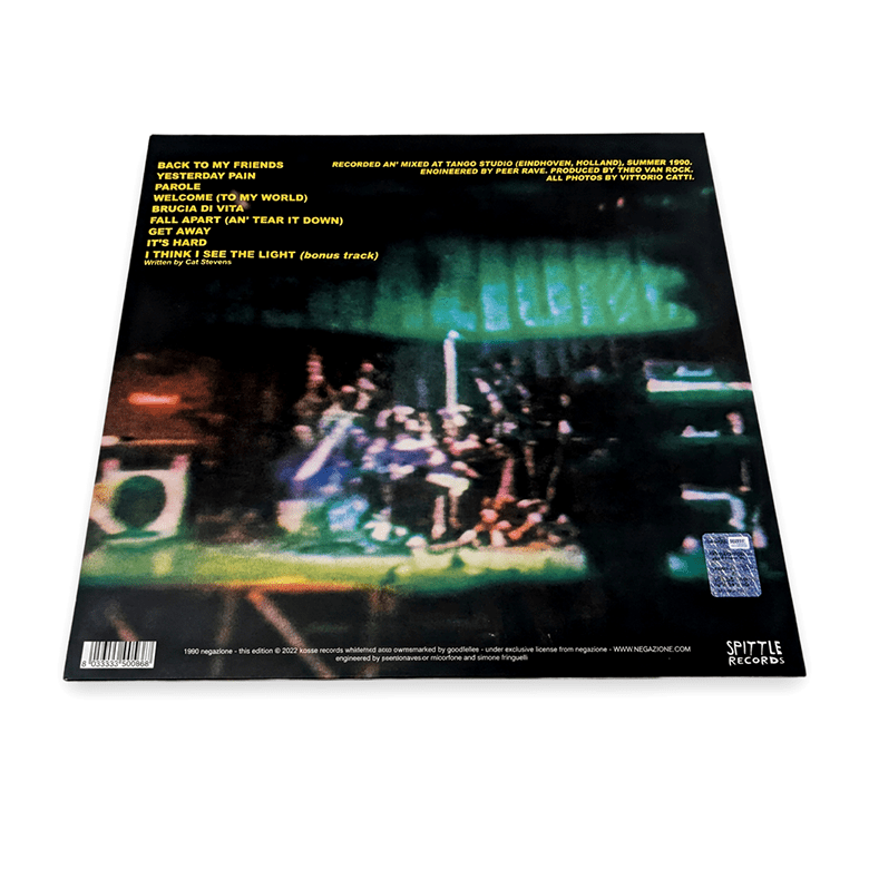 NEGAZIONE “100%” LP レコード - ALBUM RICEレコード