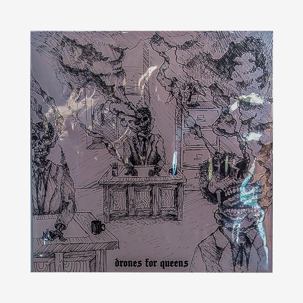 OCCULT 45 / DRONES FOR QUEENS - Split 7" EP (Limited Red Vinyl) 商品画像 2