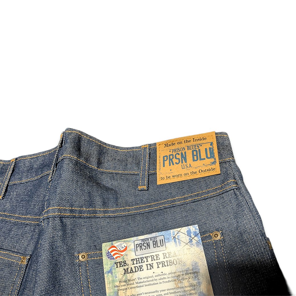 PRISON BLUES Rigid Blue Relaxed Fit Jeans / USA製 パンツ - ALBUM RICEパンツ