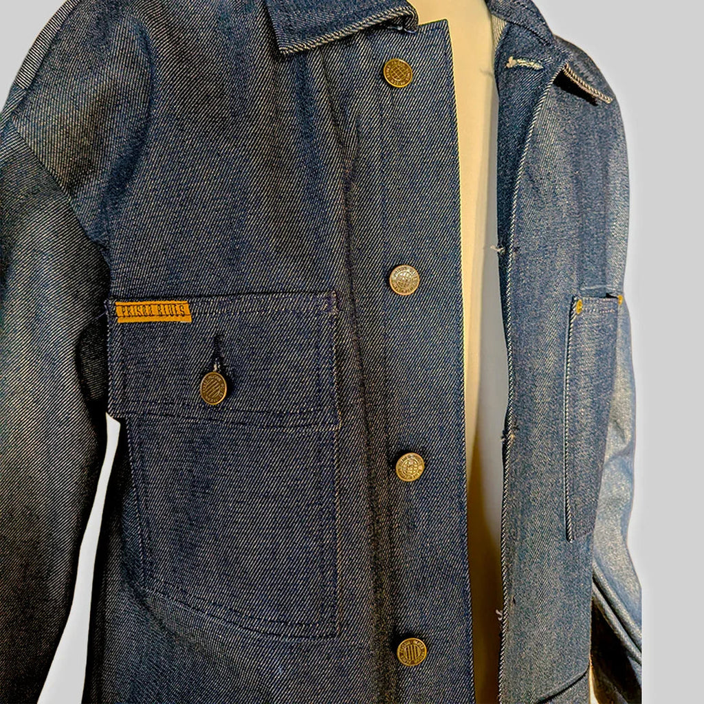 Prison Blues – Rigid Yard Coat / リジッドデニムワークコート 商品画像 5