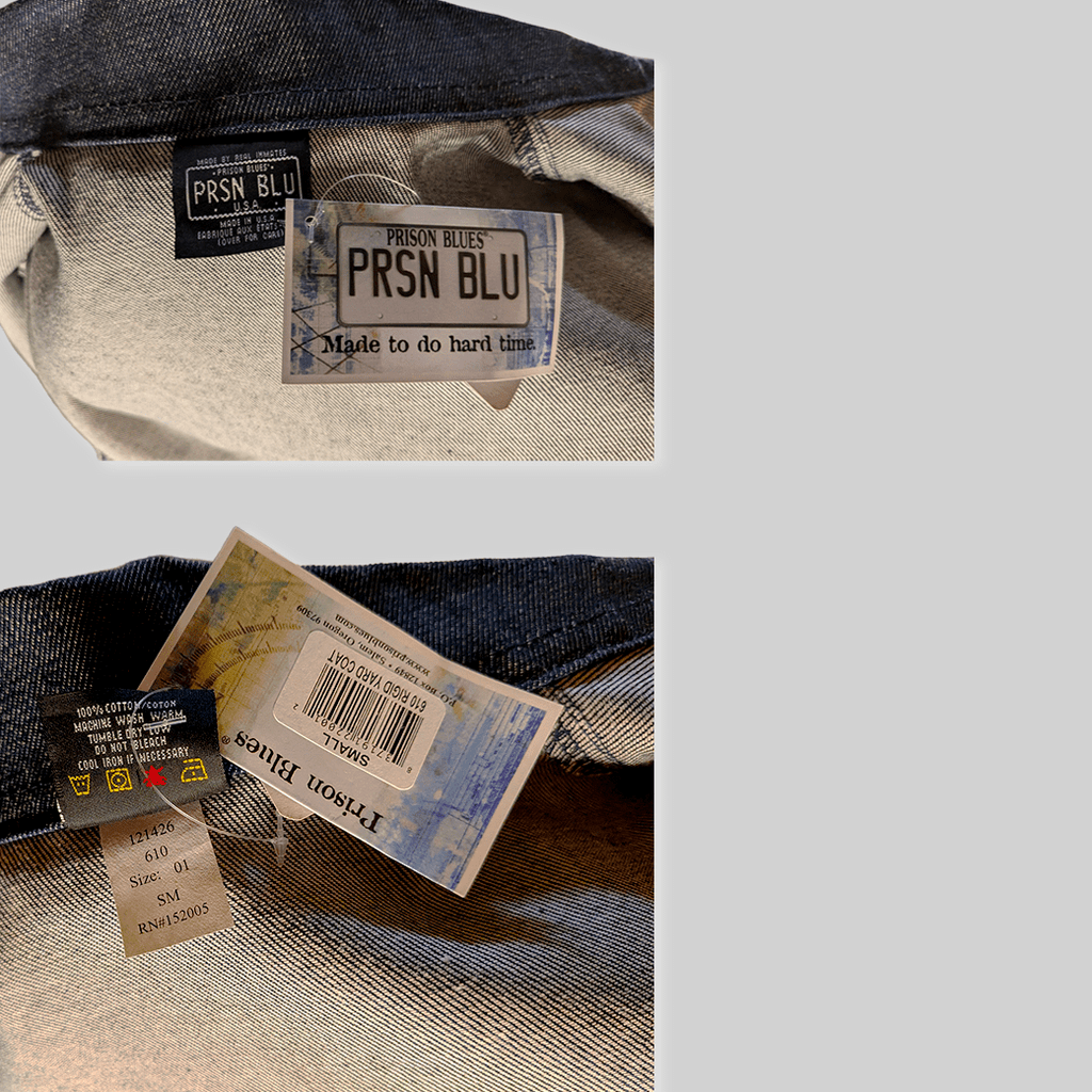 Prison Blues – Rigid Yard Coat / リジッドデニムワークコート 商品画像 4