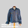 prison blues Westan jacket Rigid Blue