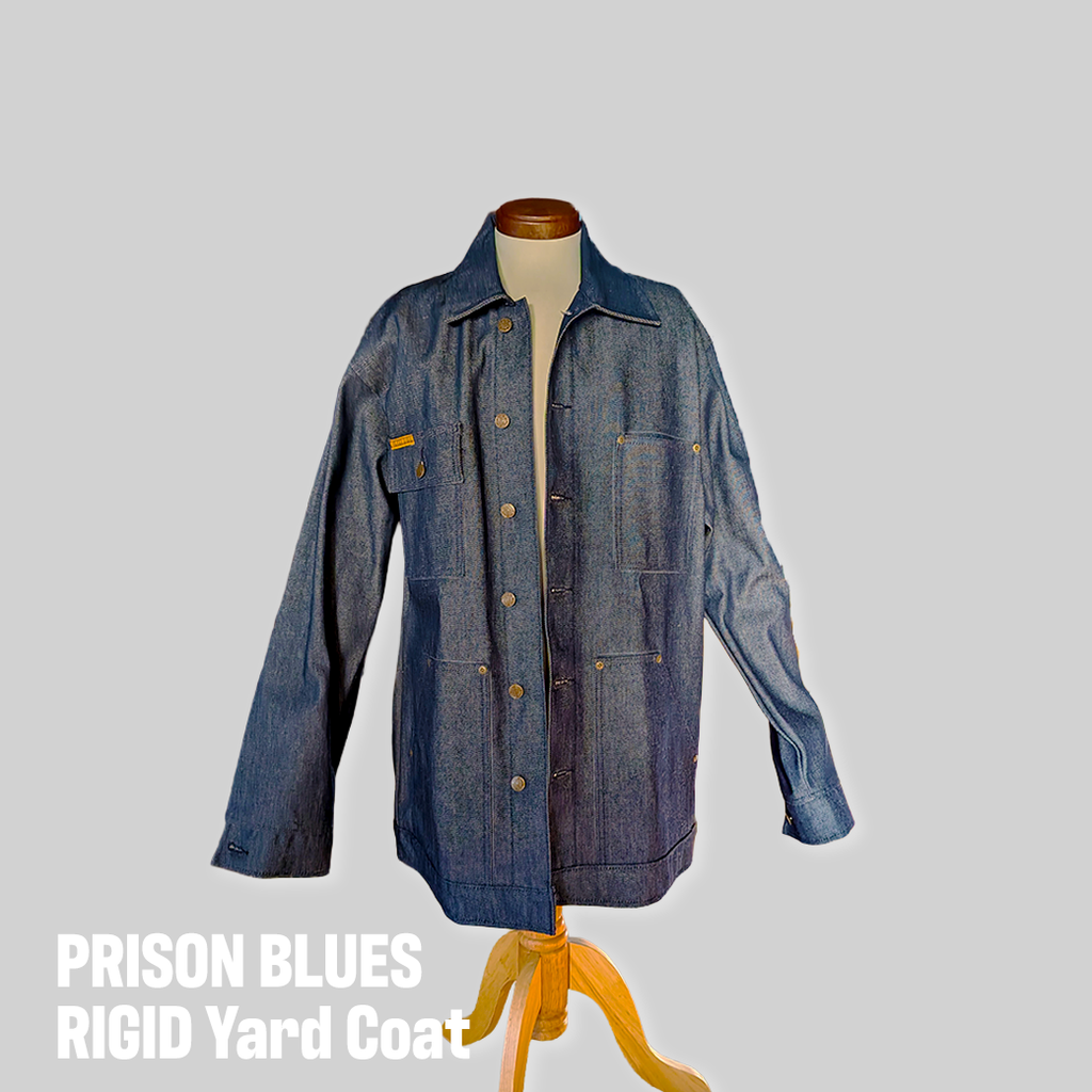 Prison Blues – Rigid Yard Coat / リジッドデニムワークコート