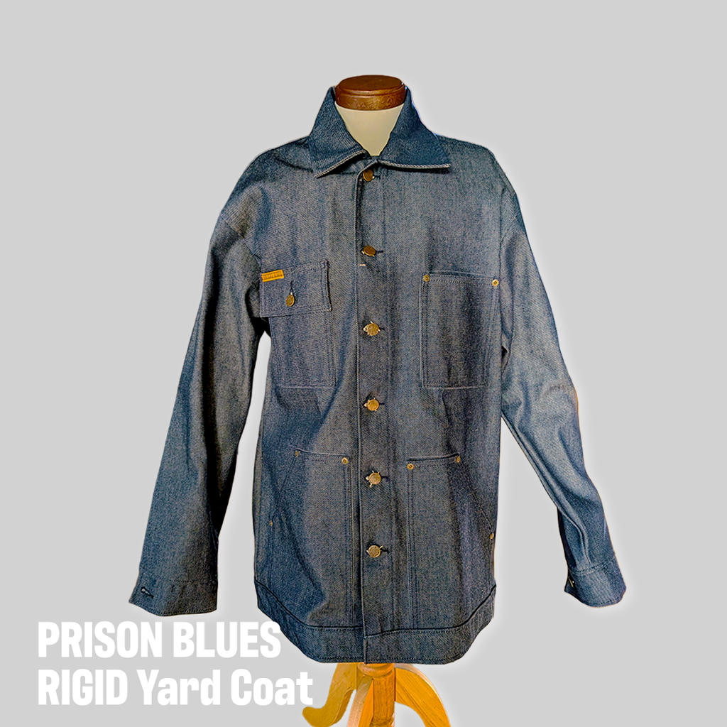 Prison Blues – Rigid Yard Coat / リジッドデニムワークコート