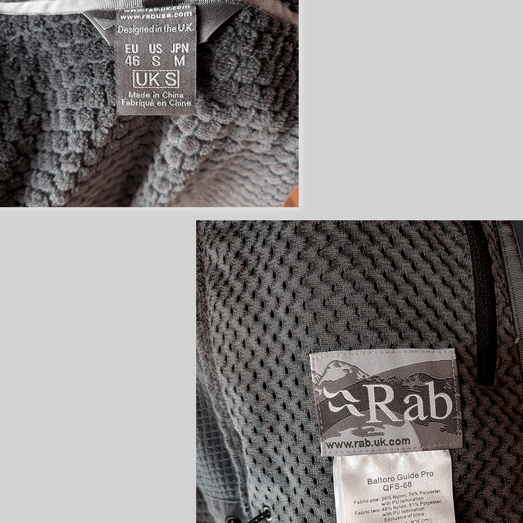 Rab Baltoro Guide Pro Softshell Jacket / Black / UK S - ALBUM RICE