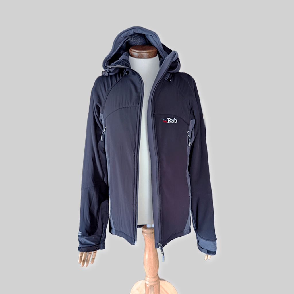 Rab Baltoro Guide Pro Softshell Jacket / Black / UK S - ALBUM RICE