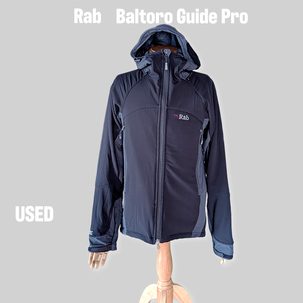 Rab Baltoro Guide Pro Softshell Jacket / Black / UK S - ALBUM RICE