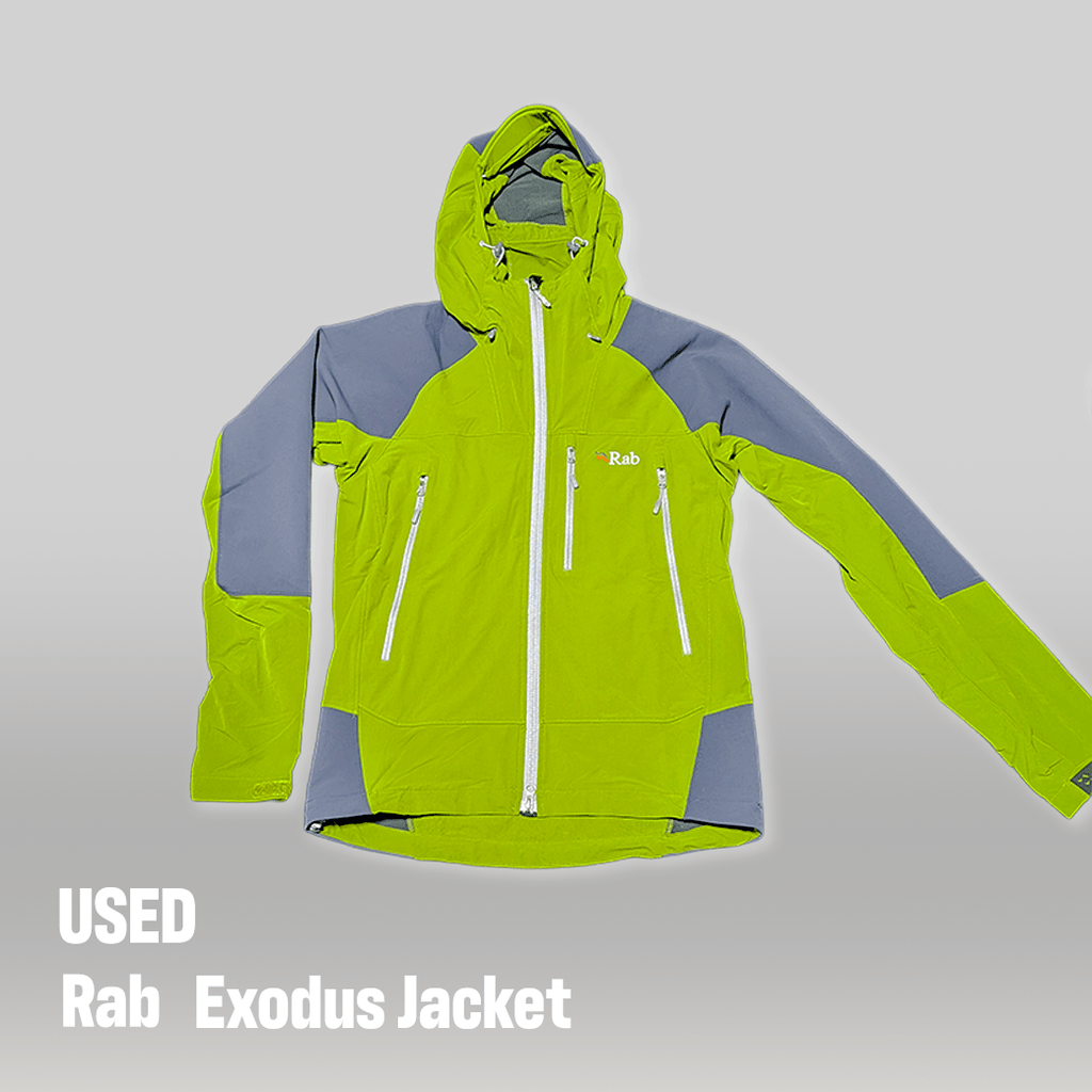Rab（ラブ） Exodus Jacket（エクソダス ジャケット）／グリーン × チャコールグレー - ALBUM RICE