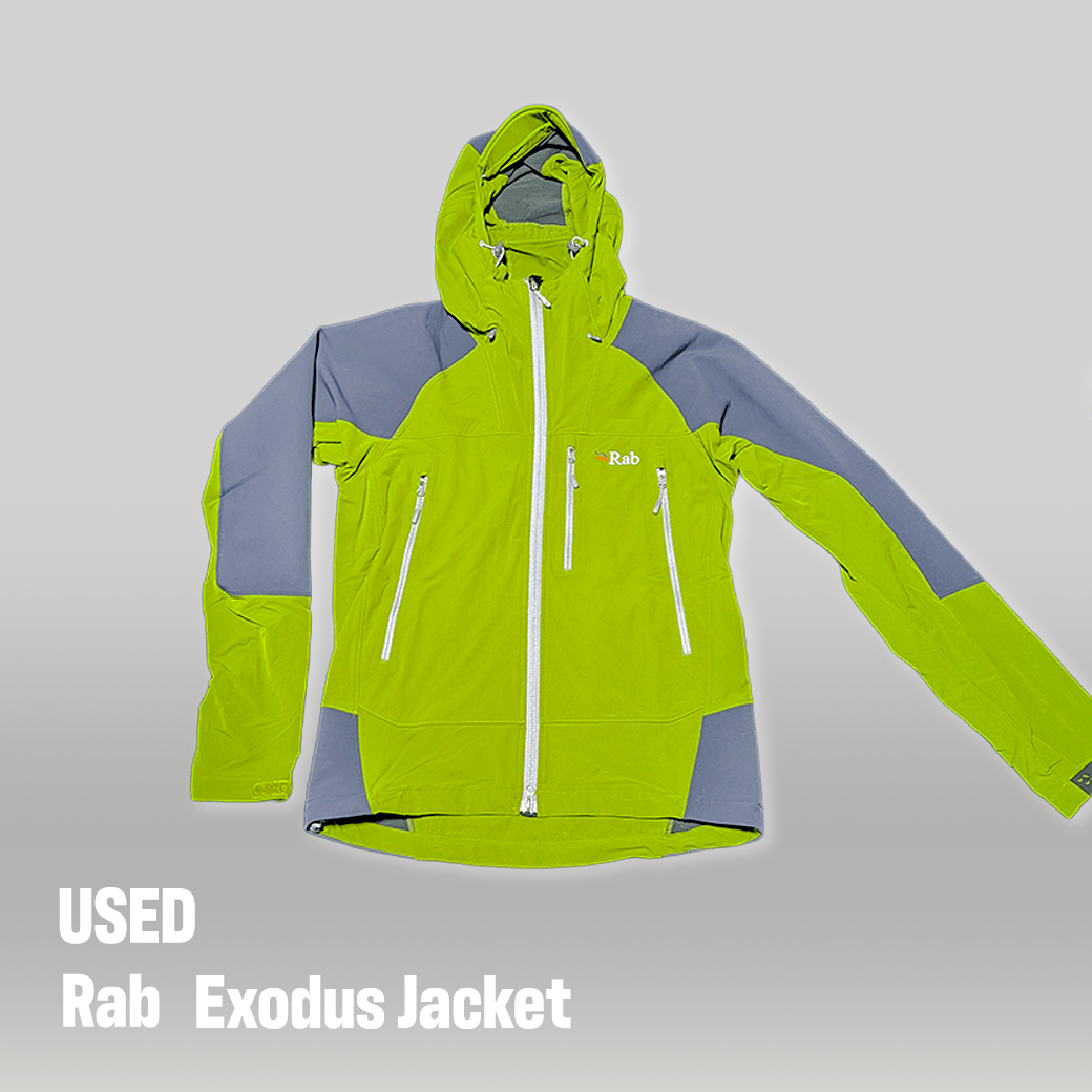 Rab（ラブ） Exodus Jacket（エクソダス ジャケット）／グリーン × チャコールグレー - ALBUM RICE
