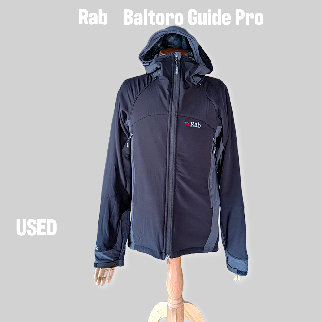 Rab Baltoro Guide Pro Softshell Jacket / Black / UK S ALBUM RICE