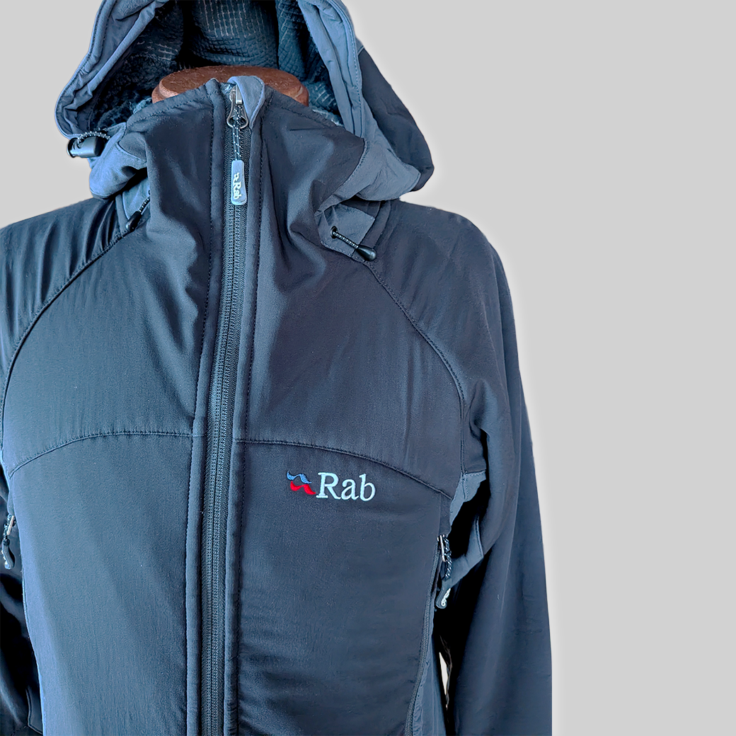 Rab Baltoro Guide Pro Softshell Jacket / Black / UK S ALBUM RICE
