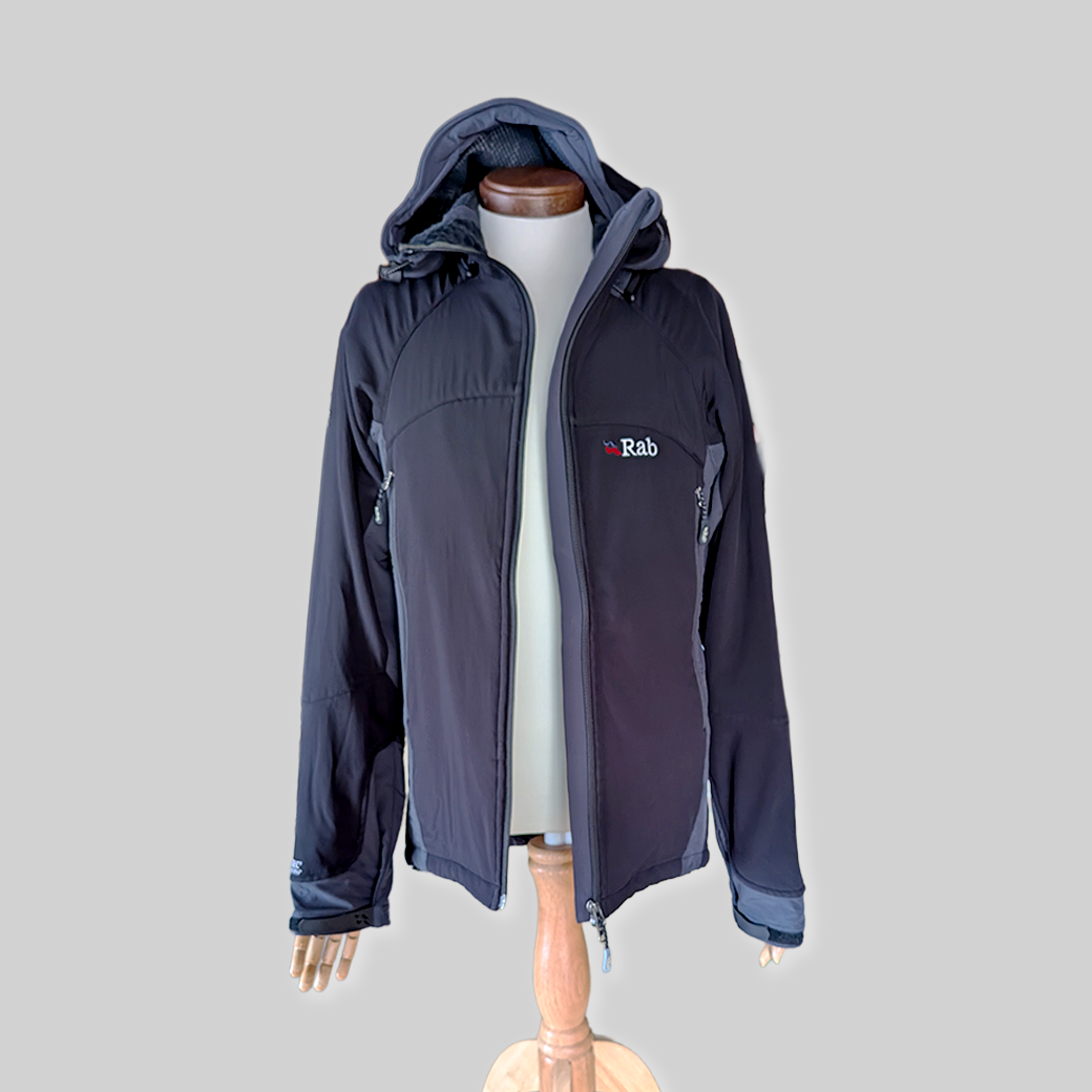 Rab Baltoro Guide Pro Softshell Jacket / Black / UK S ALBUM RICE