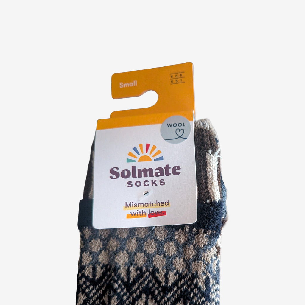 Solmate Socks ウールブレンドソックス BIRCH S 22～25cm