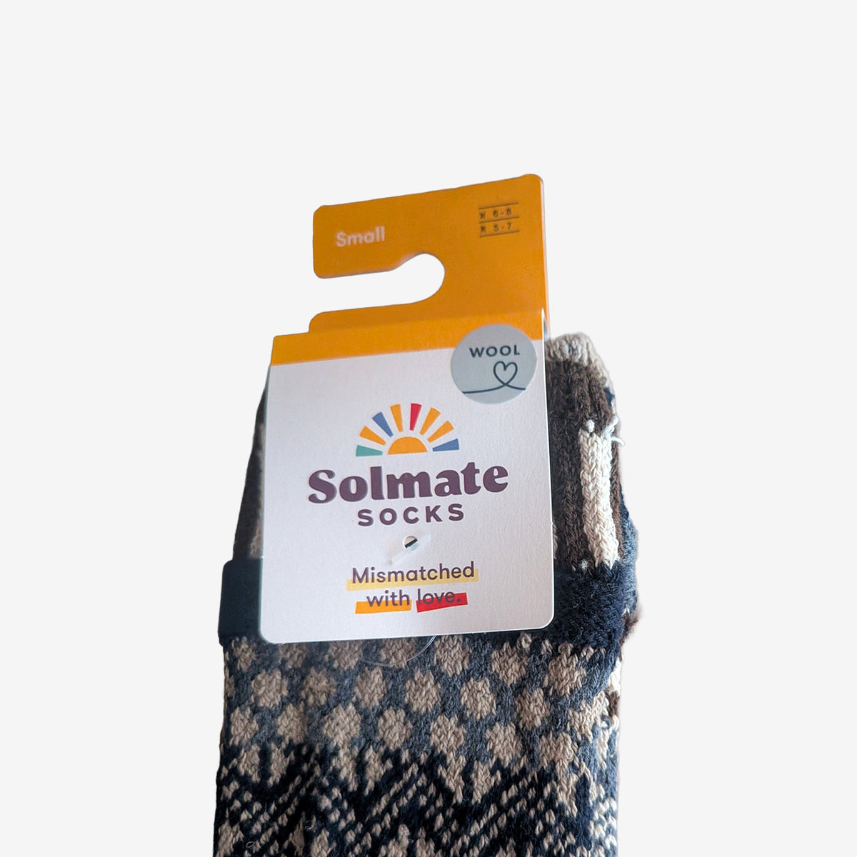 Solmate Socks ウールブレンドソックス BIRCH S 22～25cm
