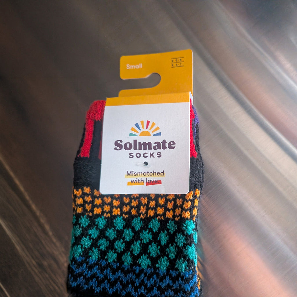 Solmate Socks クルーソックス GEMSTONE S 22～25cm