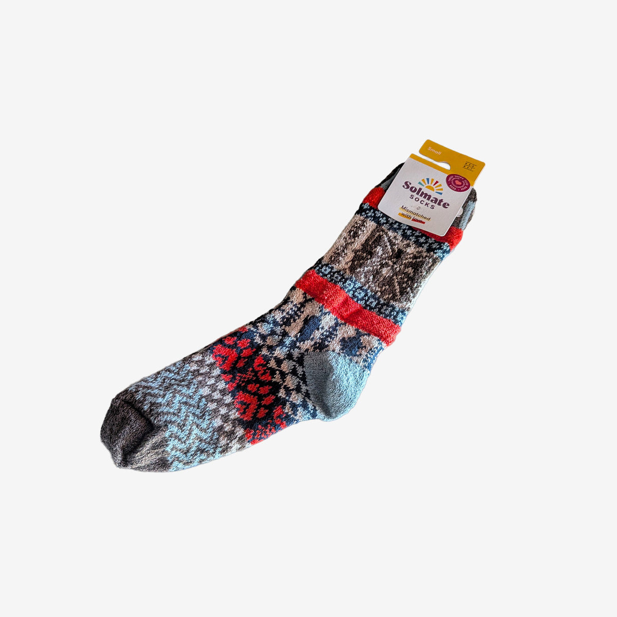 Solmate Socks クルーソックス PETCAT S 22～25cm