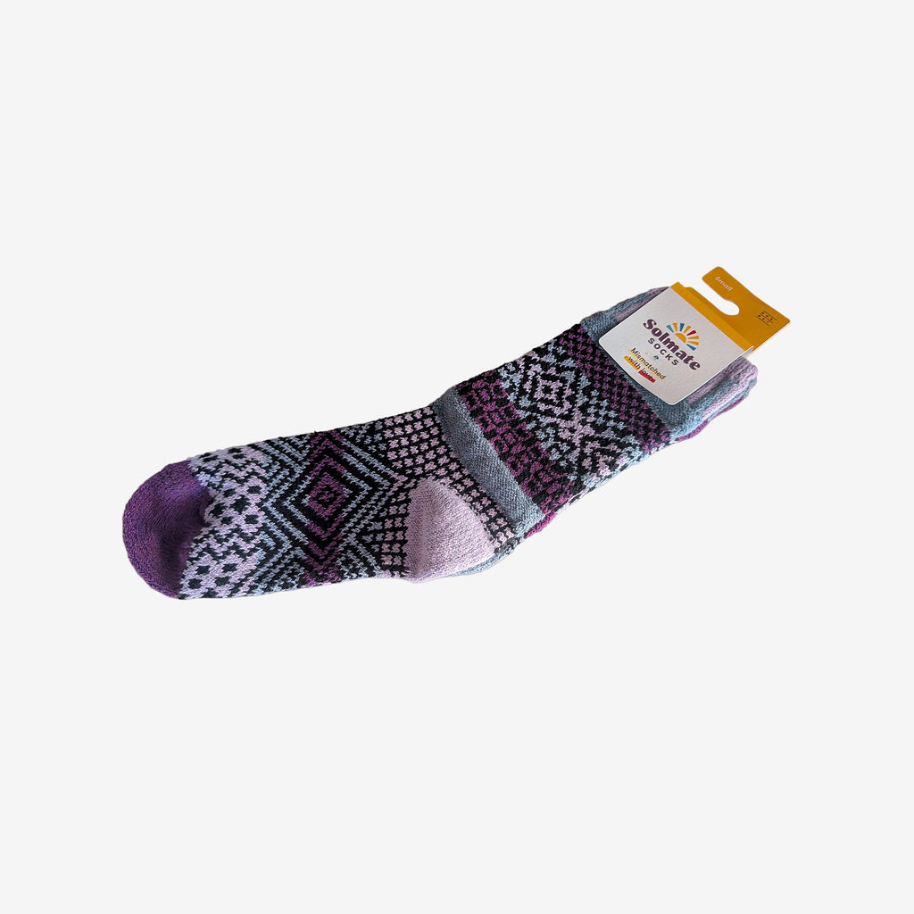 Solmate Socks クルーソックス WISTERIA S 22～25cm