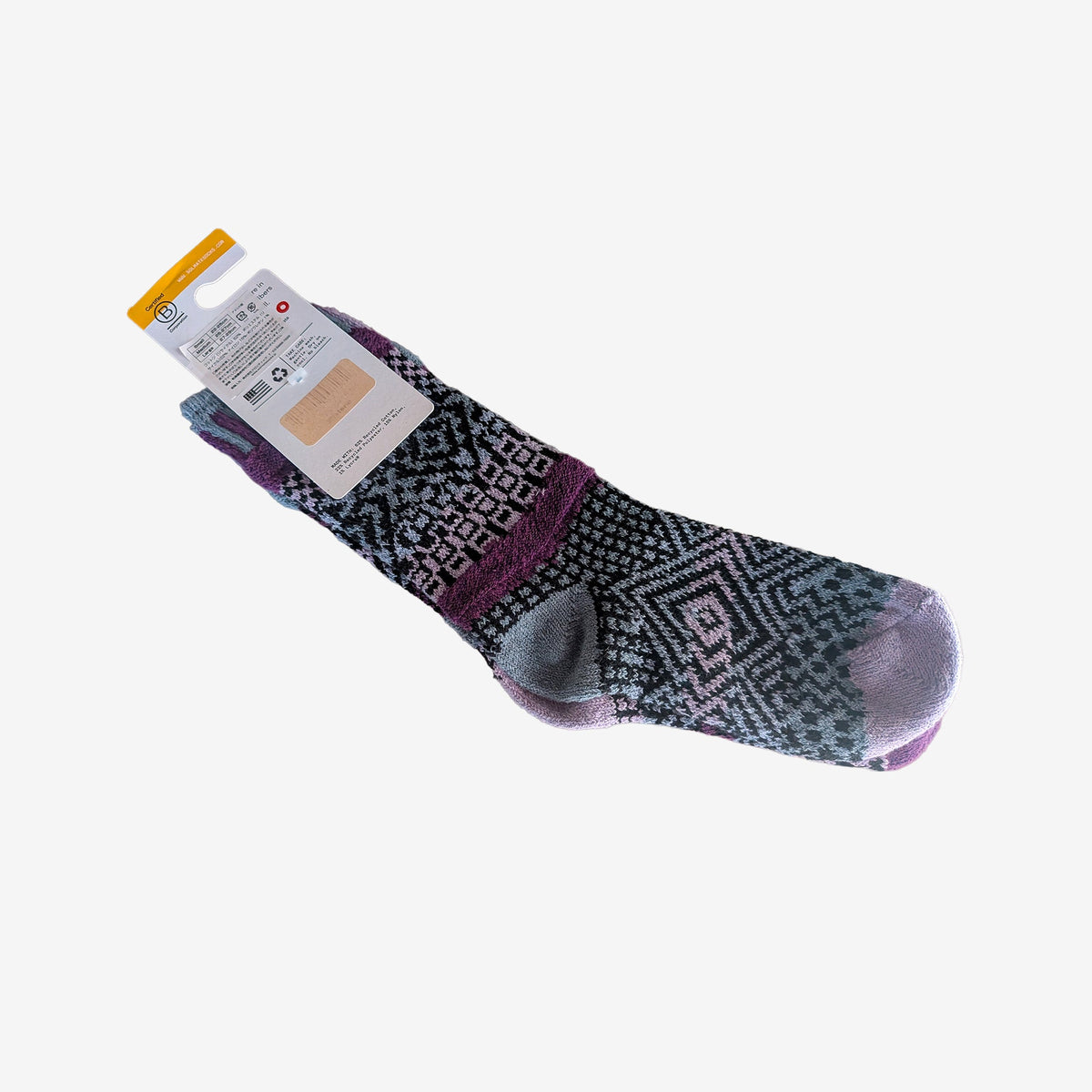 Solmate Socks クルーソックス WISTERIA S 22～25cm