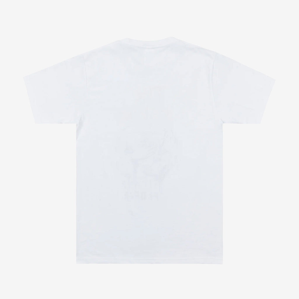 THE MISKINS「FIT AND PROPER」グラフィックTシャツ｜ホワイト T-SHIRTS - ALBUM RICET-SHIRTS