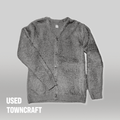 TOWNCRAFT（タウンクラフト） モヘアライク カーディガン ブラック Mサイズ ニット - ALBUM RICEニット